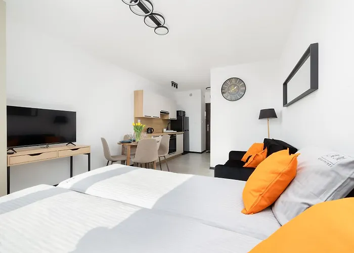 Am Apartments 1 Szczecin Quiet Area & Free Private Parking Apartment *